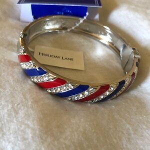 Holiday Lane Red, white, blue bangle